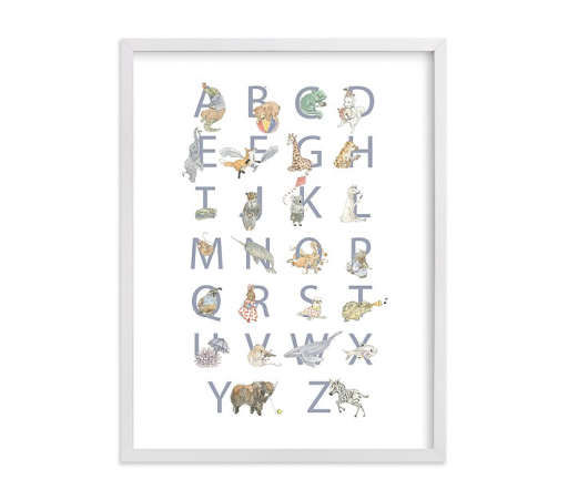 The Animalphabet Wall Art by Genevra Bell — view 1