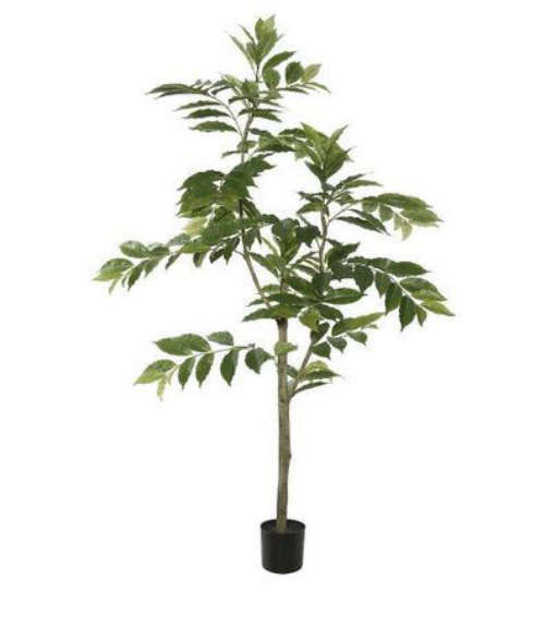 Artificial Potted Nandina Tree — view 1