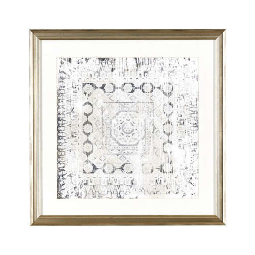 Weathered Patterns Art - Print 4 with frame — view 1