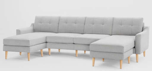 Nomad Double Chaise Sectional — view 1