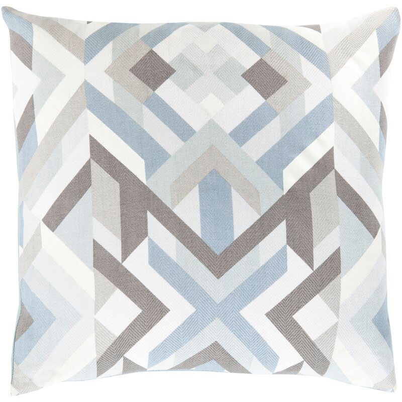 Beveridge Square Cotton Pillow Cover thumbnail 2