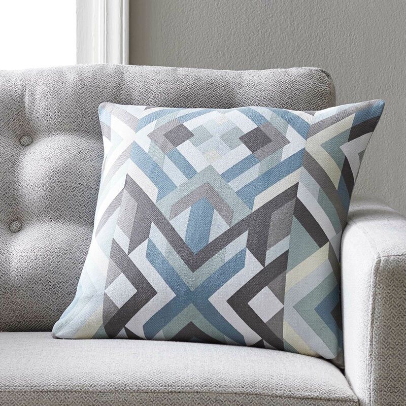 Beveridge Square Cotton Pillow Cover thumbnail 3