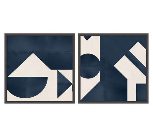 Geometric Silhouette Paper Print — view 1