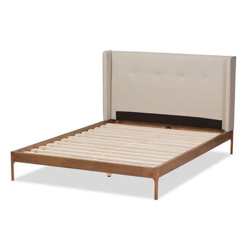 Ellerman Upholstered Platform Bed — view 1