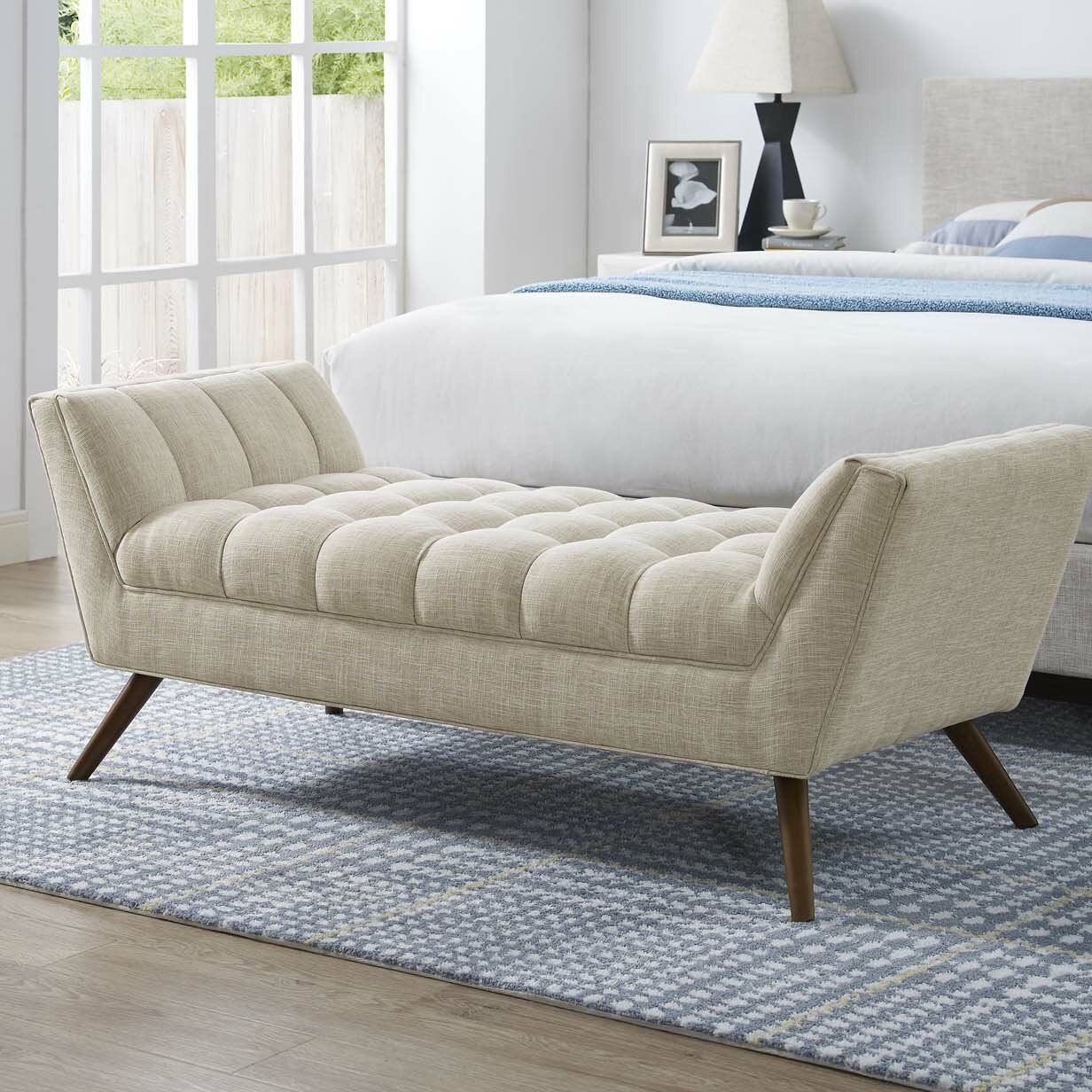 Fiske Upholstered Bench thumbnail 3
