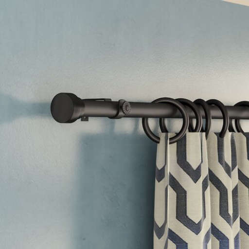 New Hartford Single Curtain Rod and Hardware Set — view 1