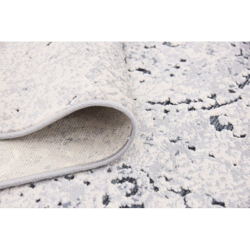 Lapoint Oriental Area Rug in Gray thumbnail 2