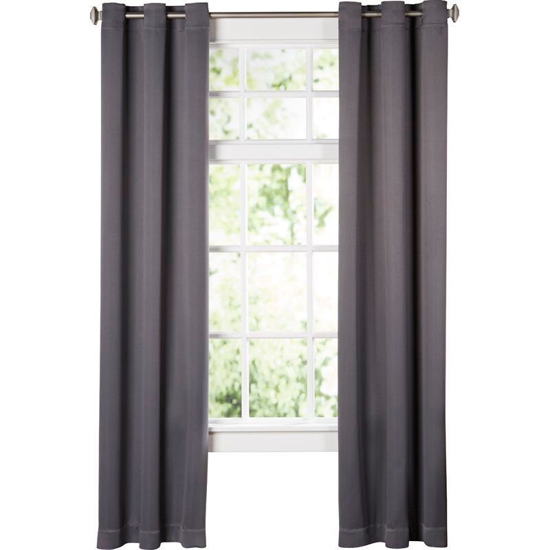 Wayfair Basics Solid Blackout Grommet thumbnail 4