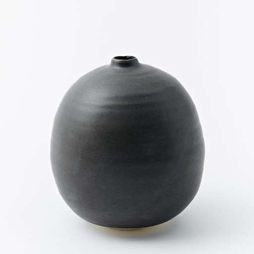 Judy Jackson Stoneware Vase - Round — view 1