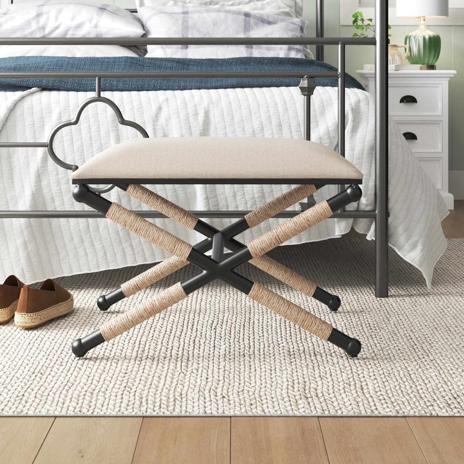 Deborh Metal Accent Stool thumbnail 5