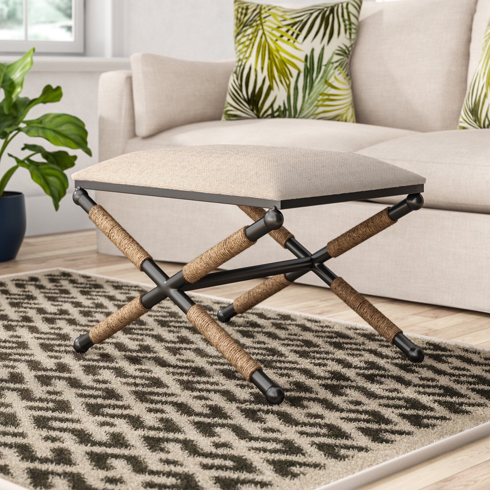 Deborh Metal Accent Stool thumbnail 7