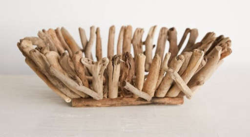 Haubert Driftwood Decorative Bowl — view 1