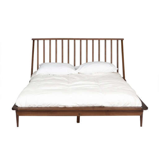 Carson Carrington Blaney Queen Solid Pine Wooden Spindle Bed — view 1