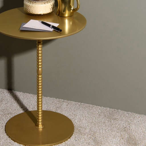 Delisle Pedestal End Table — view 1