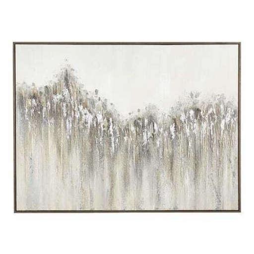 Raked Glitter Abstract Art — view 1