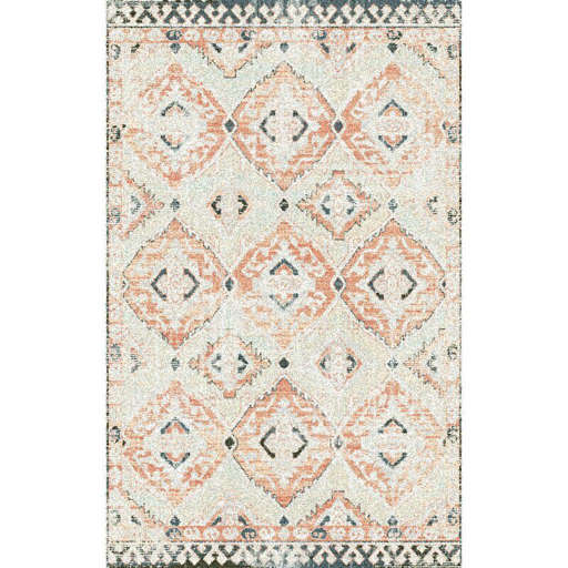 Mcvicker Orange Blush Area Rug — view 1