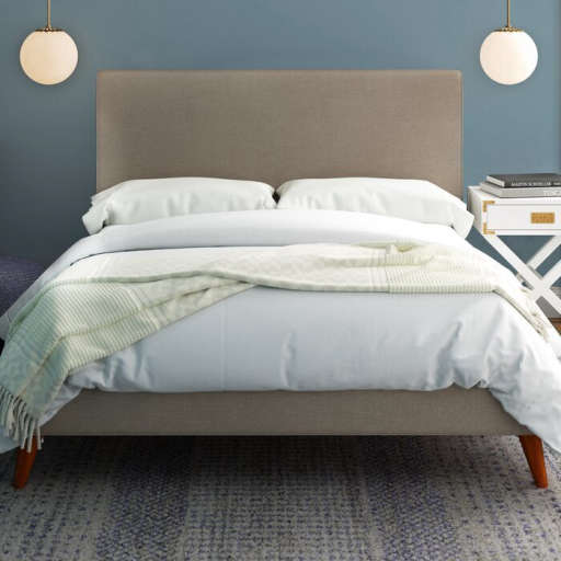 Aidan Upholstered Platform Bed — view 1