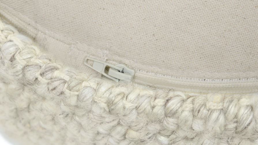 Texa Vanilla Ivory Pouf thumbnail 3