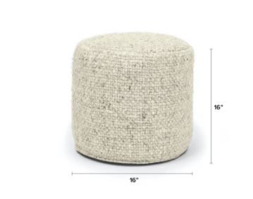 Texa Vanilla Ivory Pouf thumbnail 8
