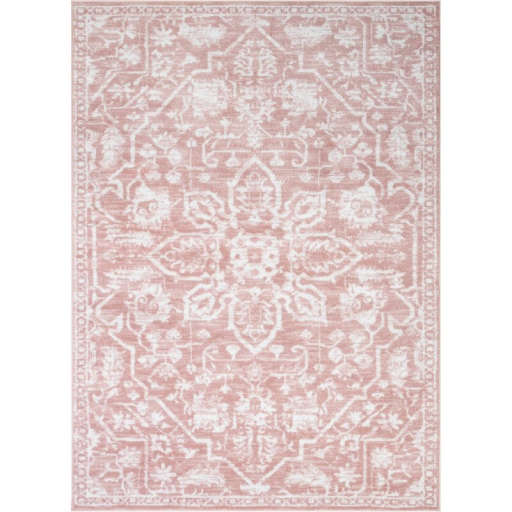 Dazzle Disa Medallion Blush Area Rug — view 1