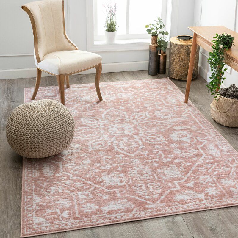 Dazzle Oriental Blush Area Rug-7'3"x9'3" thumbnail 2