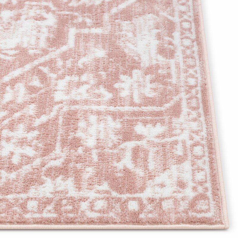 Dazzle Oriental Blush Area Rug-7'3"x9'3" thumbnail 5