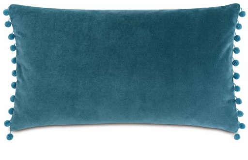 Plush Frou Cotton Lumbar Pillow — view 1