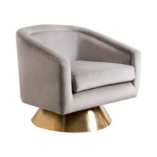Dayne Swivel Barrel Chair — view 1