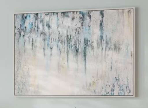 'Overcast' Framed Print on Canvas — view 1