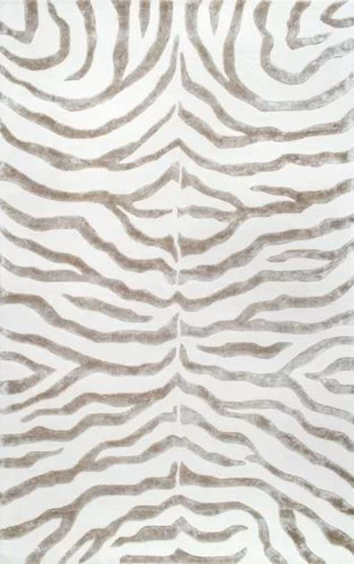 Dodgson Hand-Tufted Wool Gray Area Rug — view 1