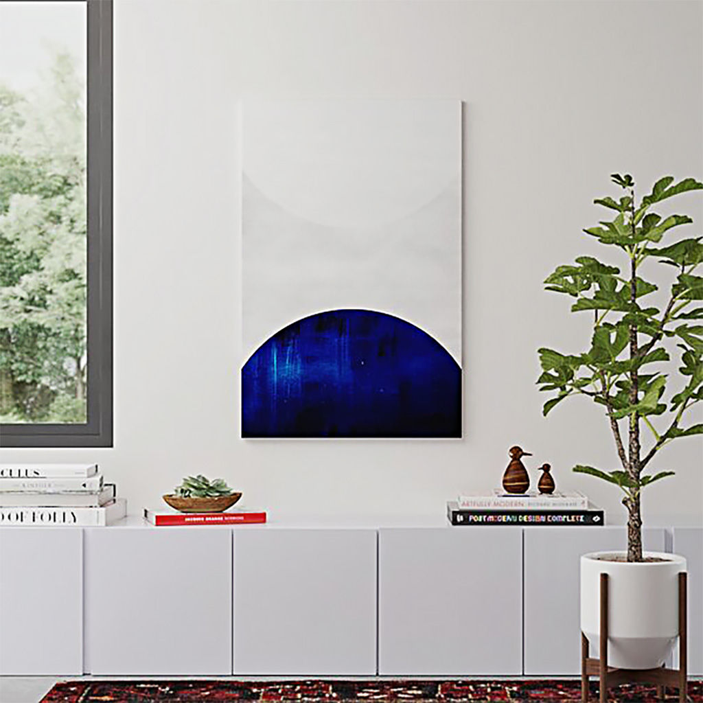 White And Cobalt by LEEMO — view 1