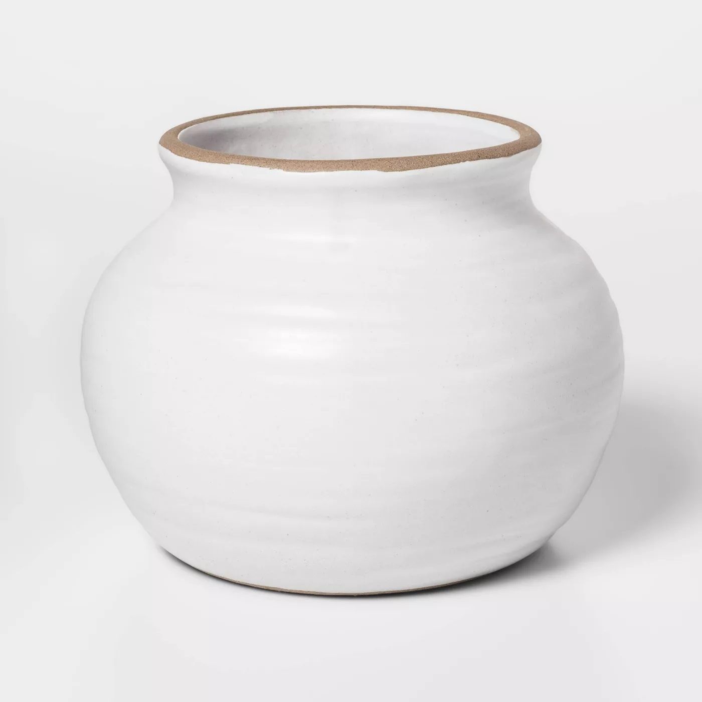 Ceramic Vase White - Threshold — view 1