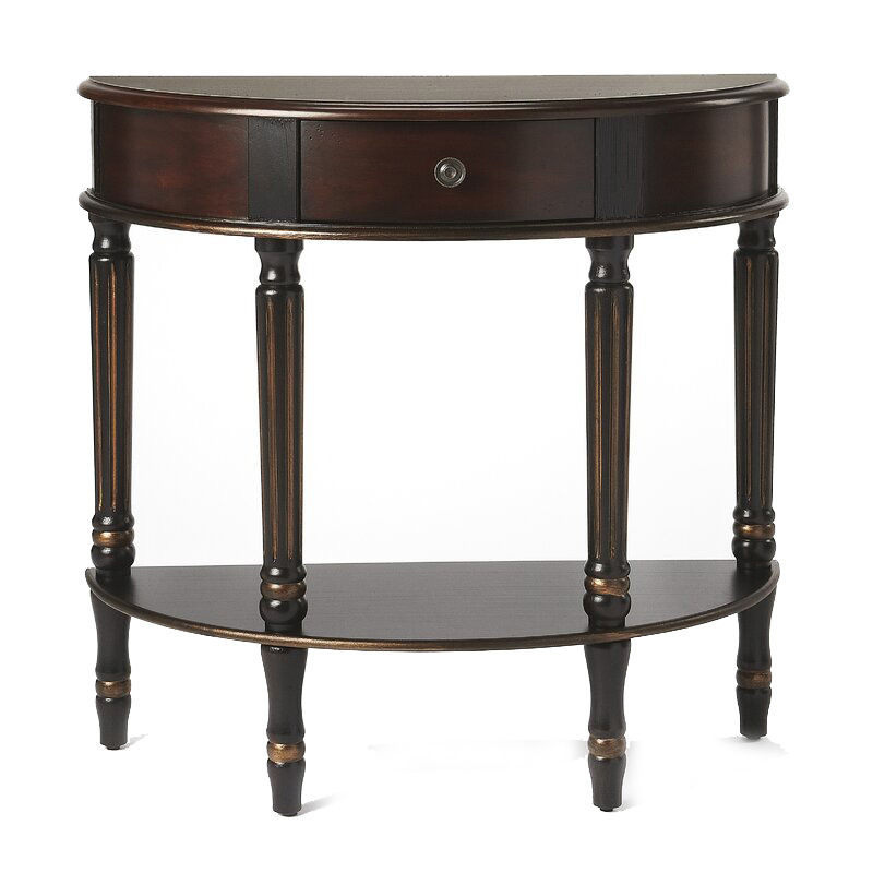 Dorine 31 5 Demilune Console Table thumbnail 2
