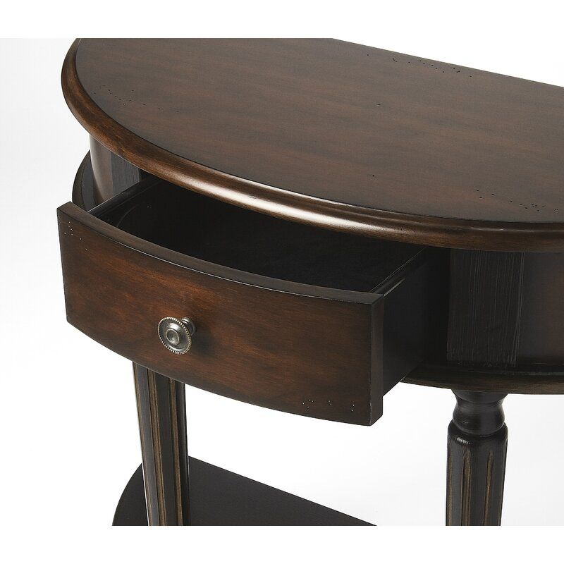 Dorine 31 5 Demilune Console Table thumbnail 3