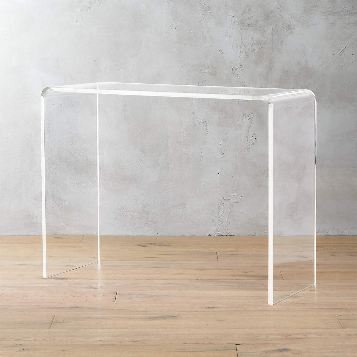 PEEKABOO 38" ACRYLIC CONSOLE TABLE thumbnail 4