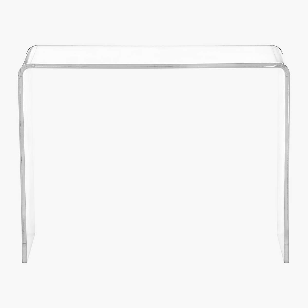 PEEKABOO 38" ACRYLIC CONSOLE TABLE thumbnail 5