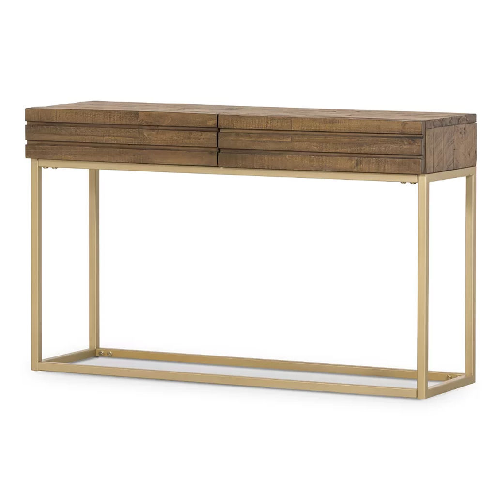 Tiller Solid Wood Console Table — view 1