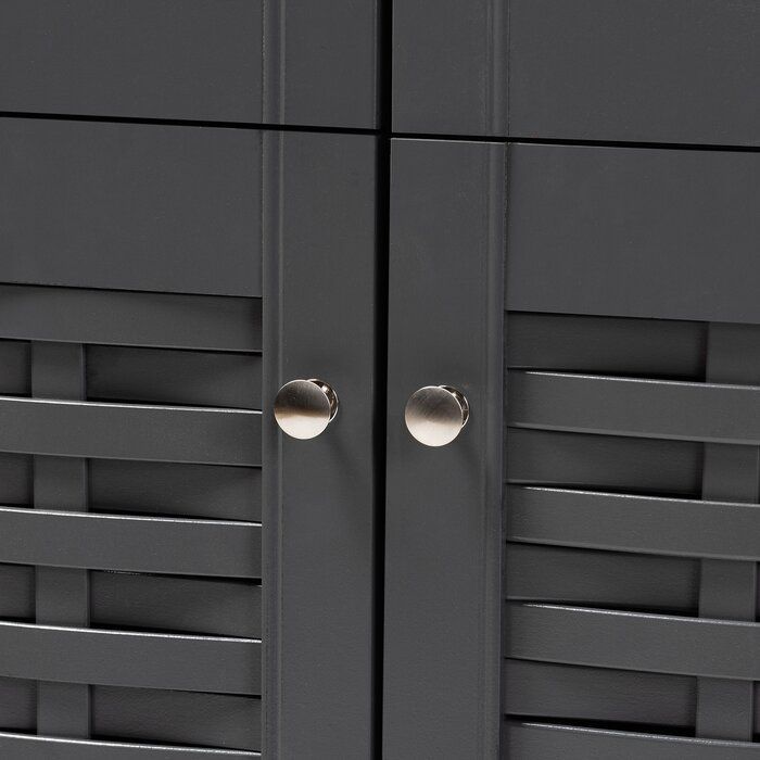 Entryway 18 Pair Shoe Storage Cabinet thumbnail 2