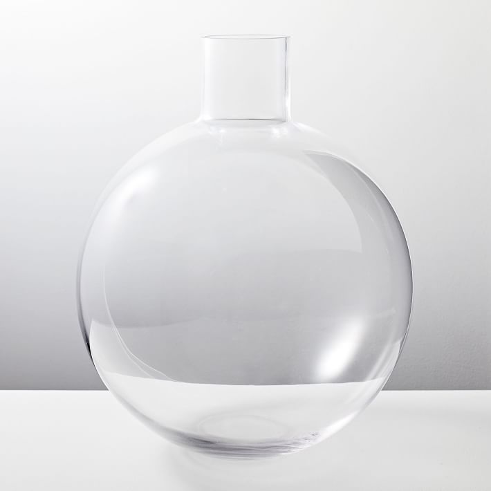 Glass Wide Vase — view 1