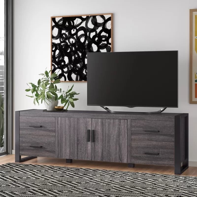 Mercury Row Theodulus TV Stand for TVs up to 78 inches thumbnail 2