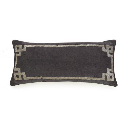 Ayesha Curry Metallic Embroidered Oblong Cotton Lumbar Pillow — view 1