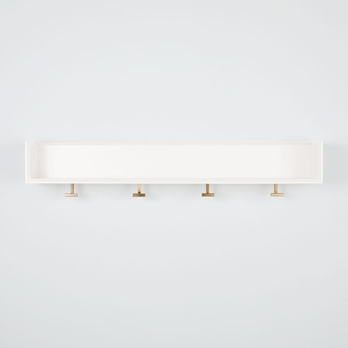 Nolan Wall Shelf with Hooks thumbnail 5