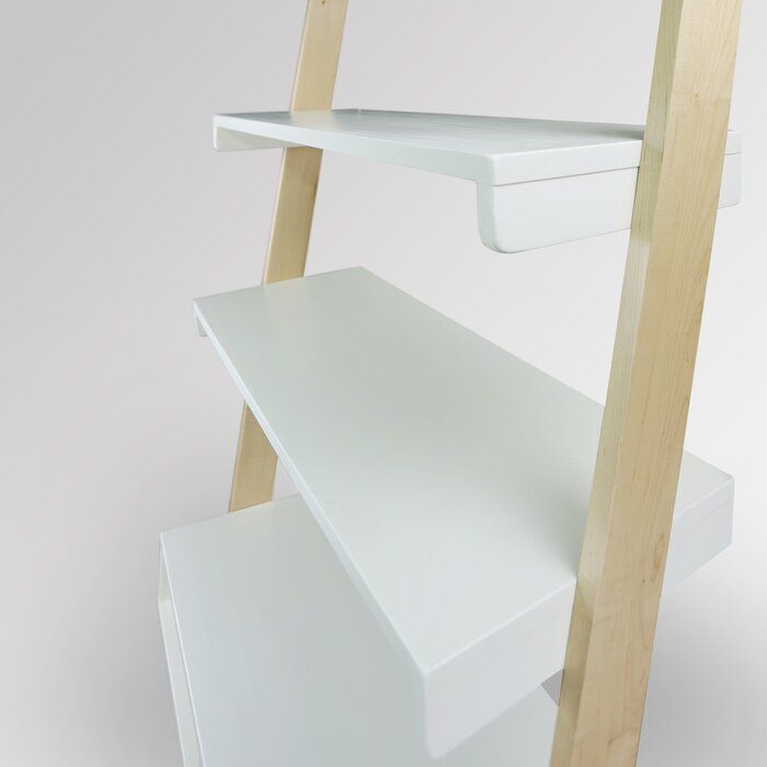Samira Solid Wood Freestanding Leaning/Ladder Desk thumbnail 4