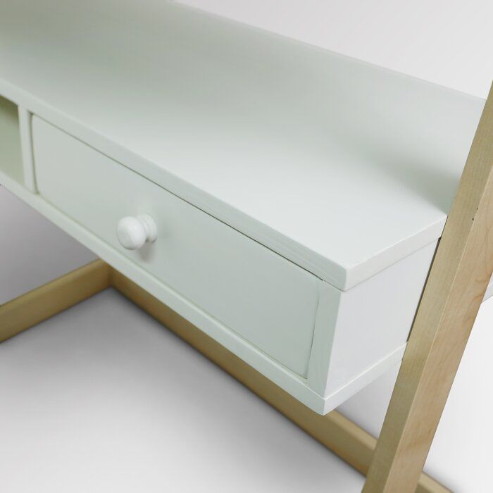 Samira Solid Wood Freestanding Leaning/Ladder Desk thumbnail 5