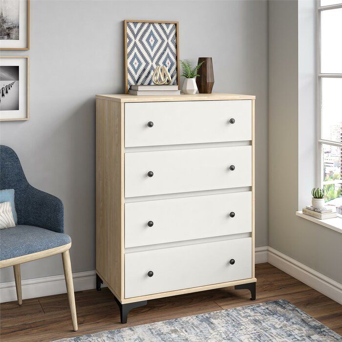 Karan 31.18'' Wide 4 - Drawer Chest thumbnail 2