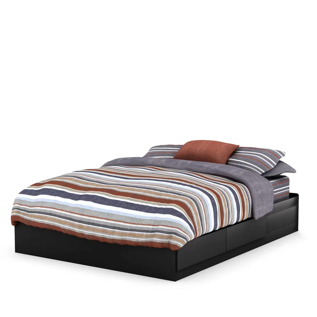 Northampt Queen Storage Platform Bed — view 1