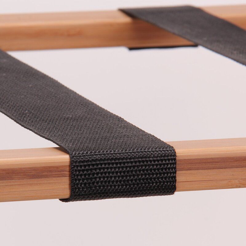Folding Bamboo Luggage Rack thumbnail 3