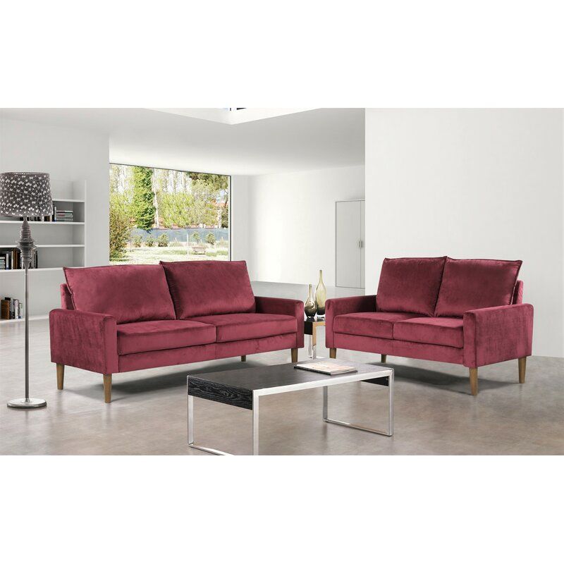 Petit Velvet Wide Rolled Arm Chesterfield Sofa thumbnail 2