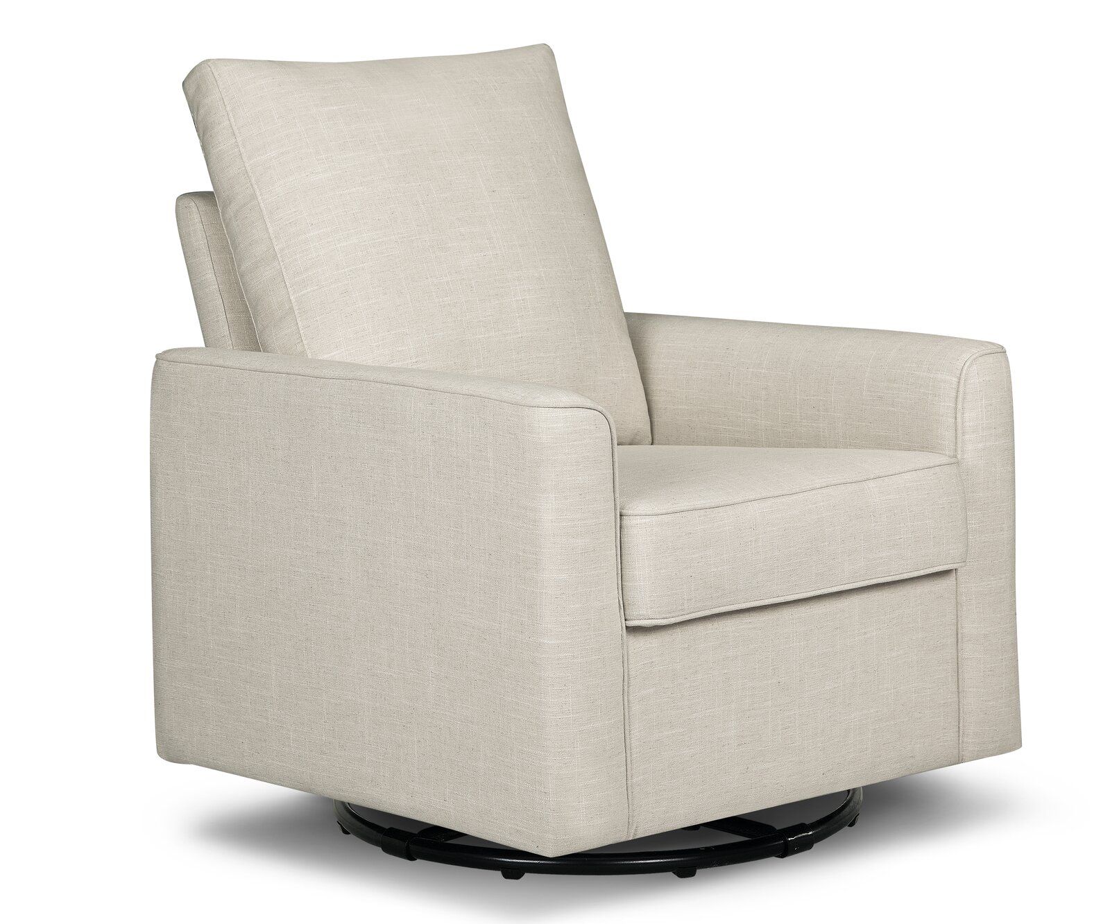 White Alden Swivel Glider thumbnail 2