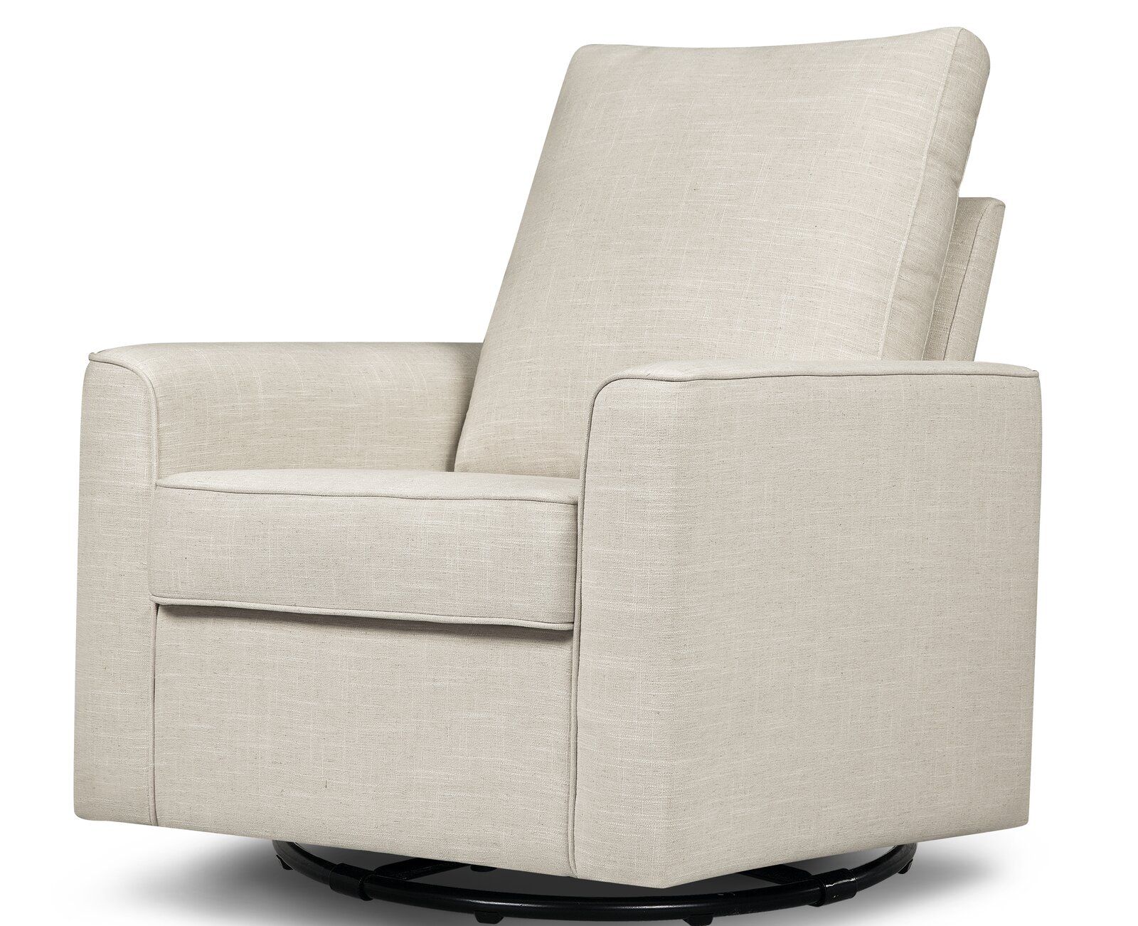 White Alden Swivel Glider thumbnail 3